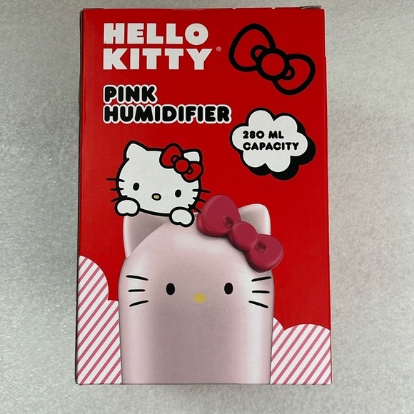 🆕 Hello Kitty Pink Humidifier USB Powered Auto Timer Two Mist Modes - Picture 3 of 5